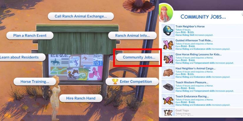 The Sims 4_ Horse Ranch - Community Jobs