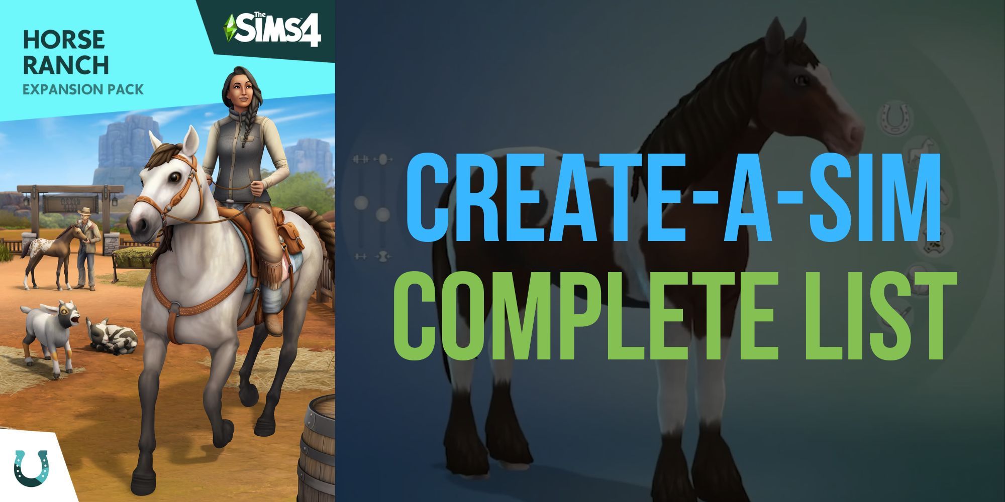 The Sims 4_ Horse Ranch Create-A-Sim (CAS) Guide