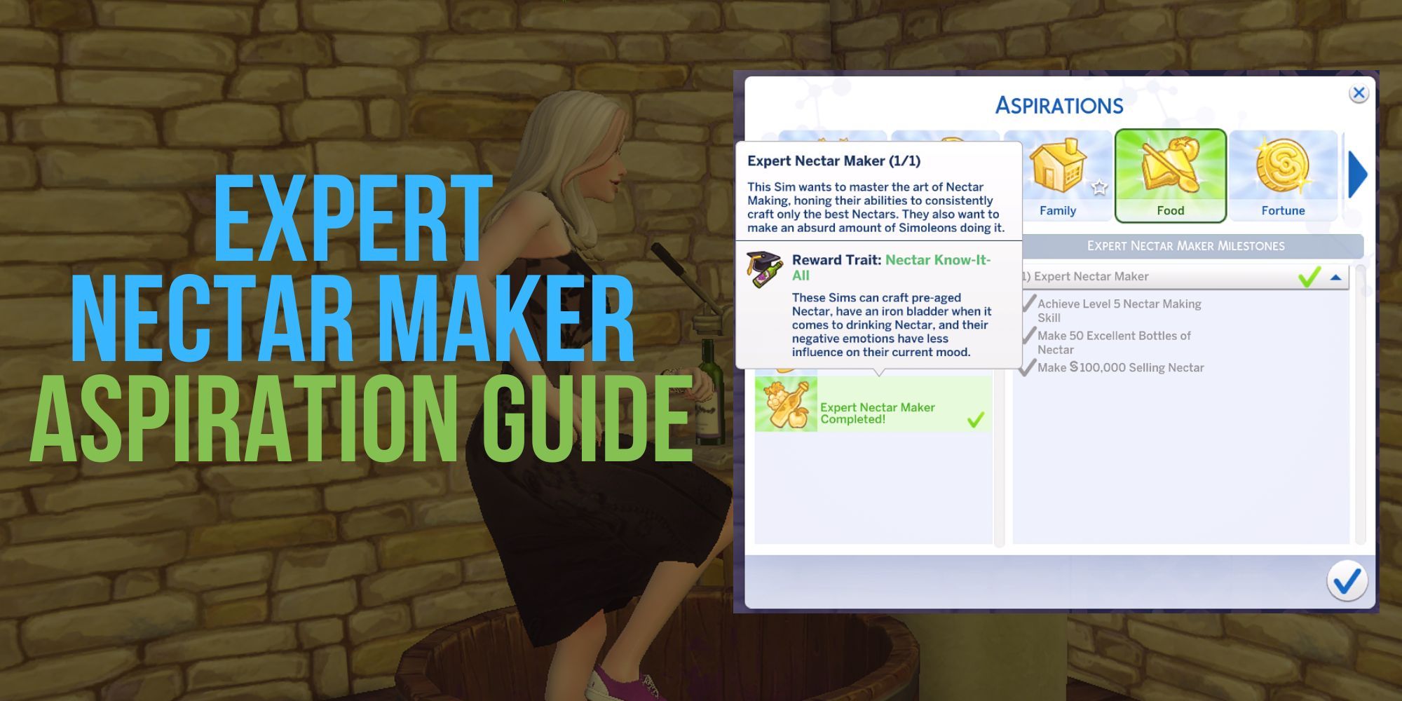 The Sims 4_ Horse Ranch - How to Complete the Expert Nectar Maker Aspiration