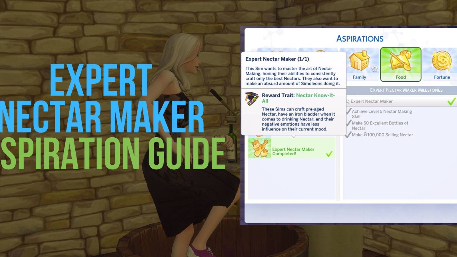 The Sims 4_ Horse Ranch - How to Complete the Expert Nectar Maker Aspiration