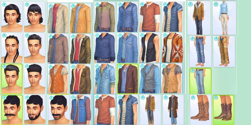 The Sims 4_ Horse Ranch - Masculine CAS