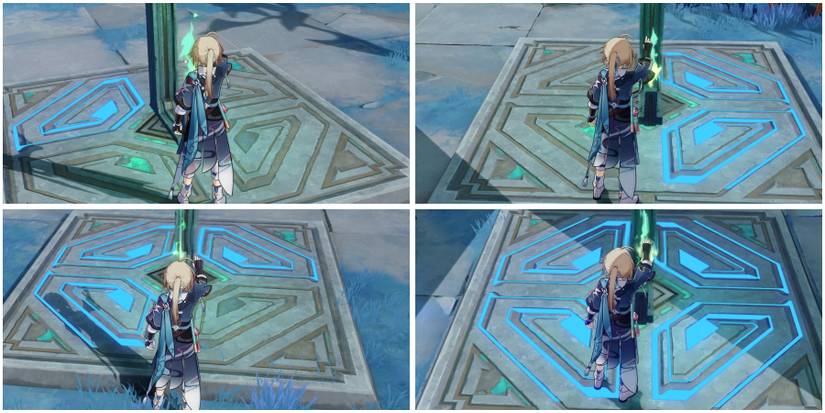 the sourtheast vidyadhara seal puzzle order in honkai star rail