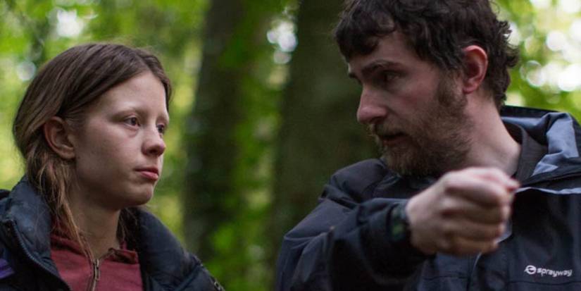 Mia Goth and Martin McCann in The Survivalist