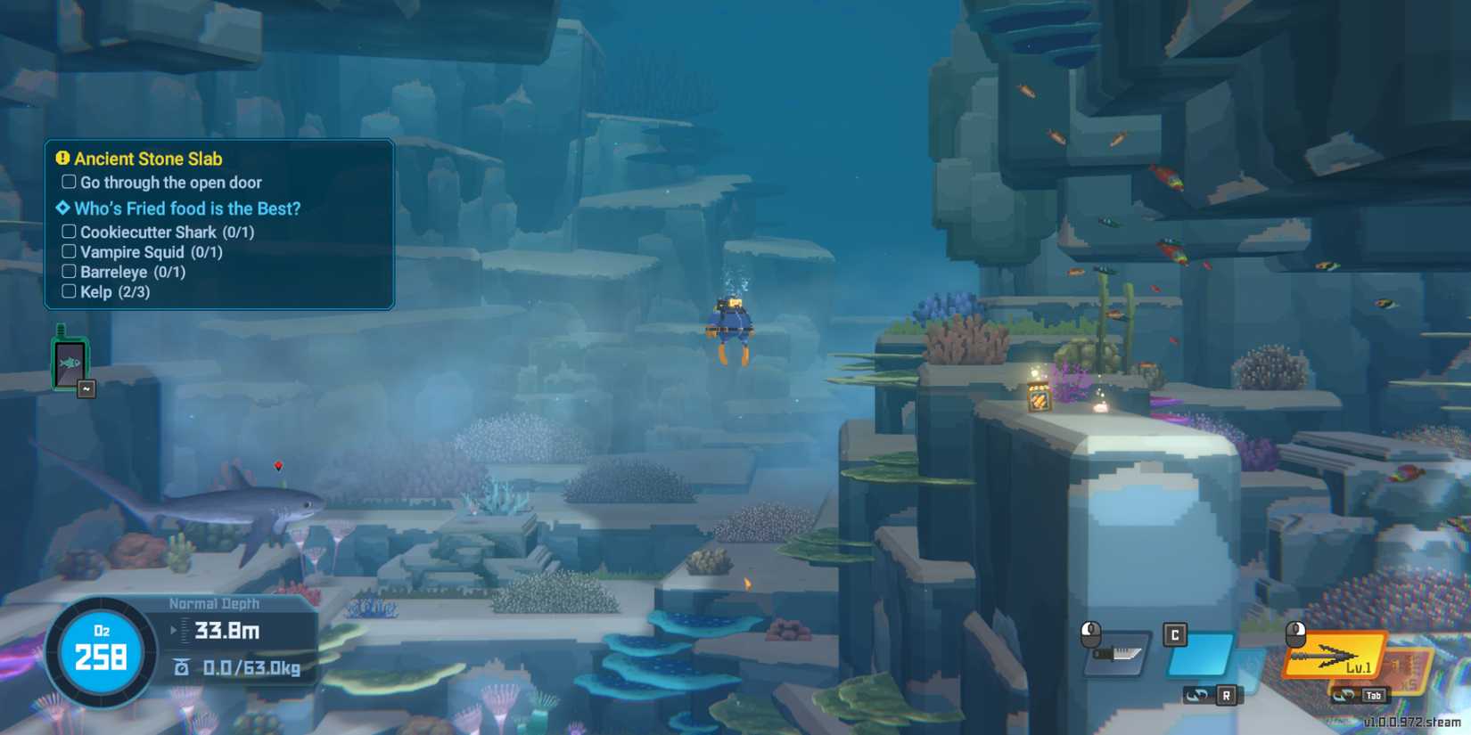 The Thresher Shark as shown in Dave the Diver