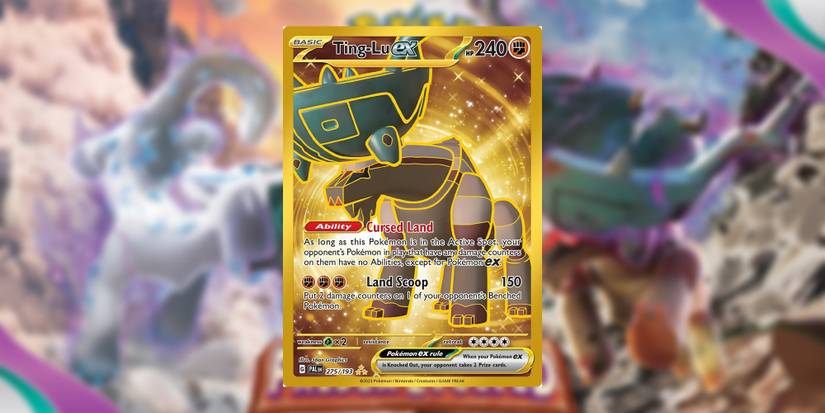 hyper rare ting lu ex card