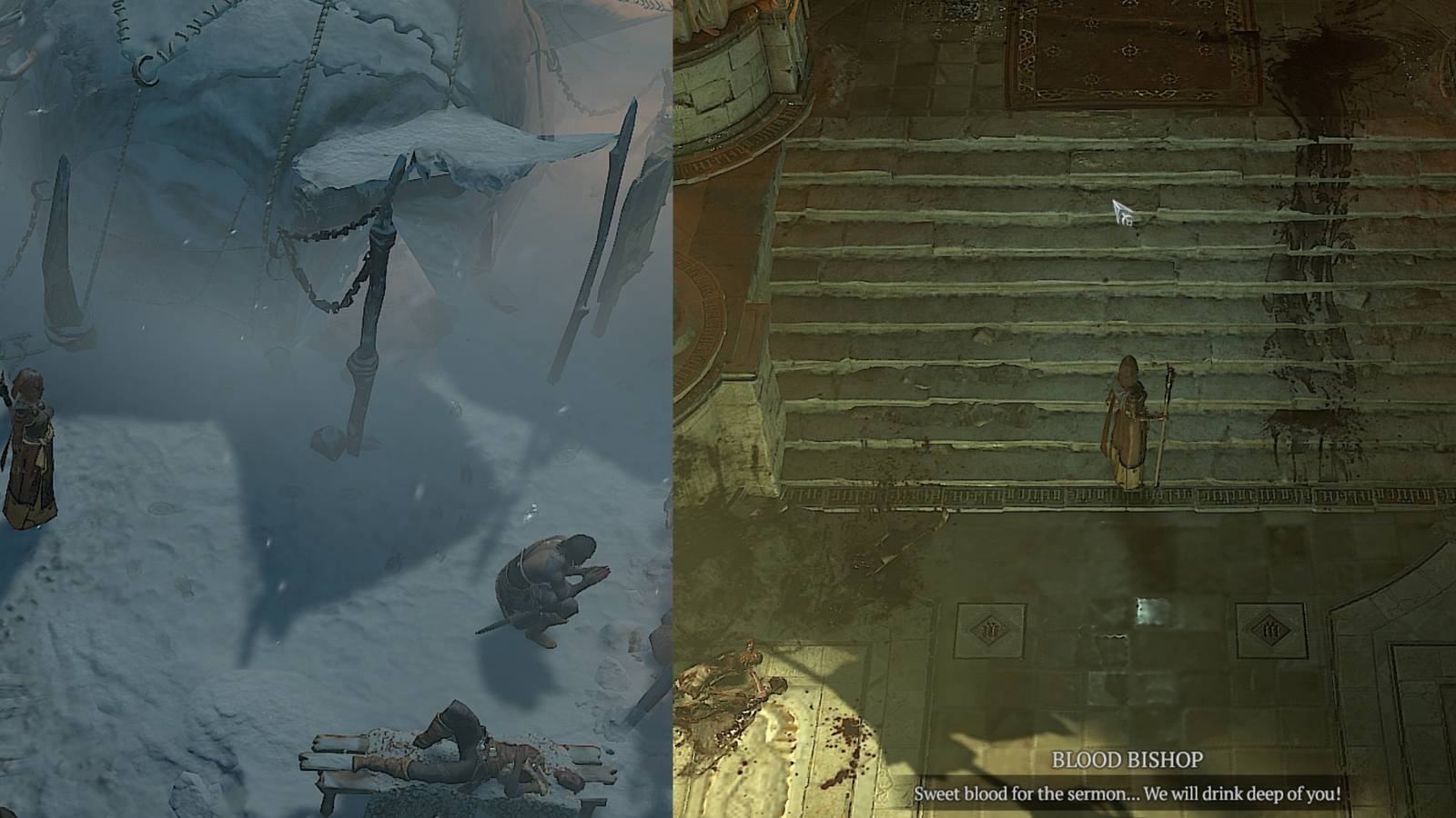 title split image sanguine chapel and blood chalice diablo 4