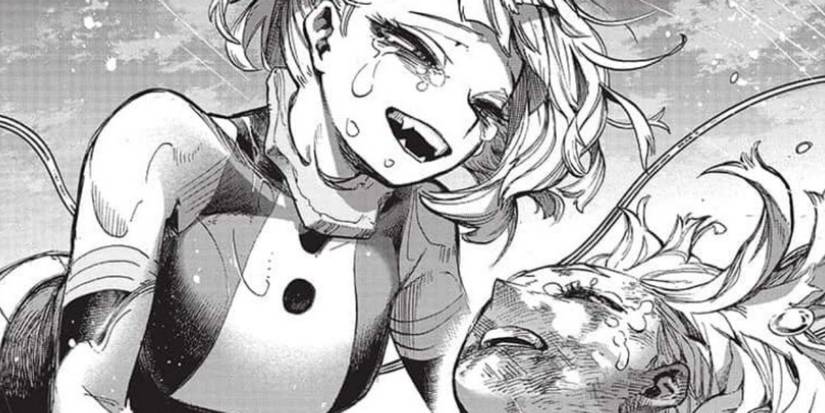 Toga Gives Her Blood to ochaco uraraka my hero academia 395