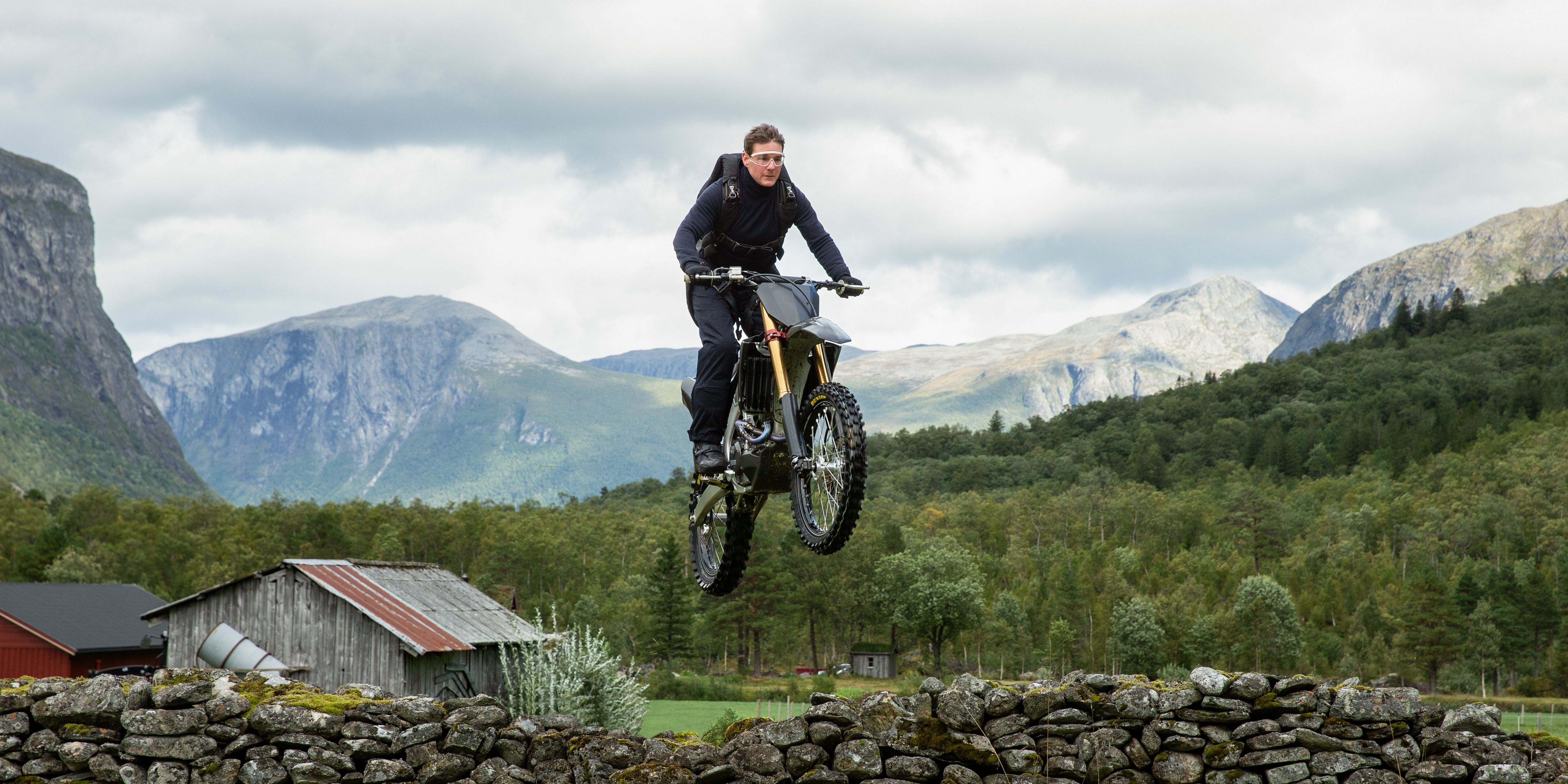 tom cruise motorcycle mission impossible 7 Cropped