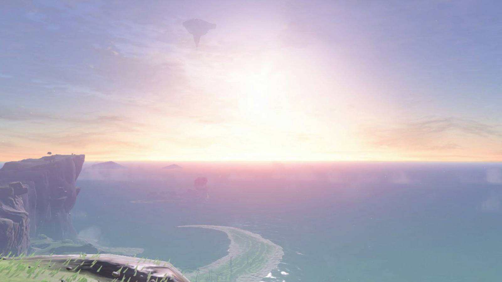 A Picture for Dueling Peaks Stable quest in Zelda: Tears of the Kingdom.