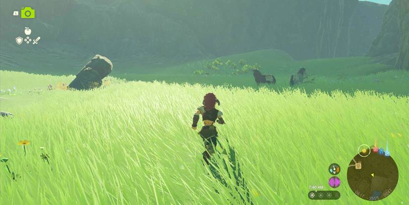 A Picture for Highland Stable quest in Zelda: Tears of the Kingdom.