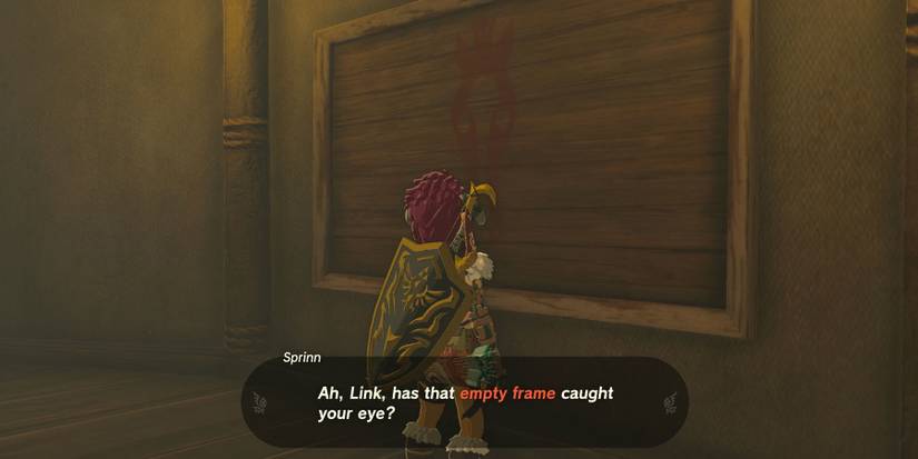 A Picture for New Serenne Stable quest in Zelda: Tears of the Kingdom.