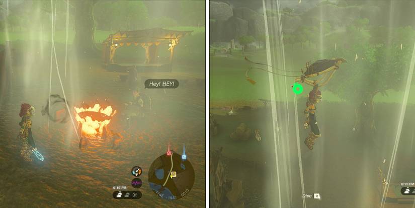 Penn's location at Dueling Peak Stable in The Legend of Zelda: Tears of the Kingdom.