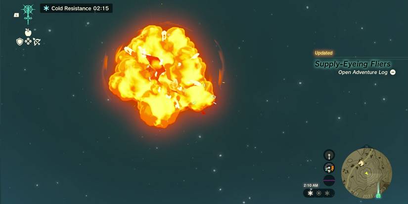 Supply-Eyeing Fliers quest in Zelda: Tears of the Kingdom.