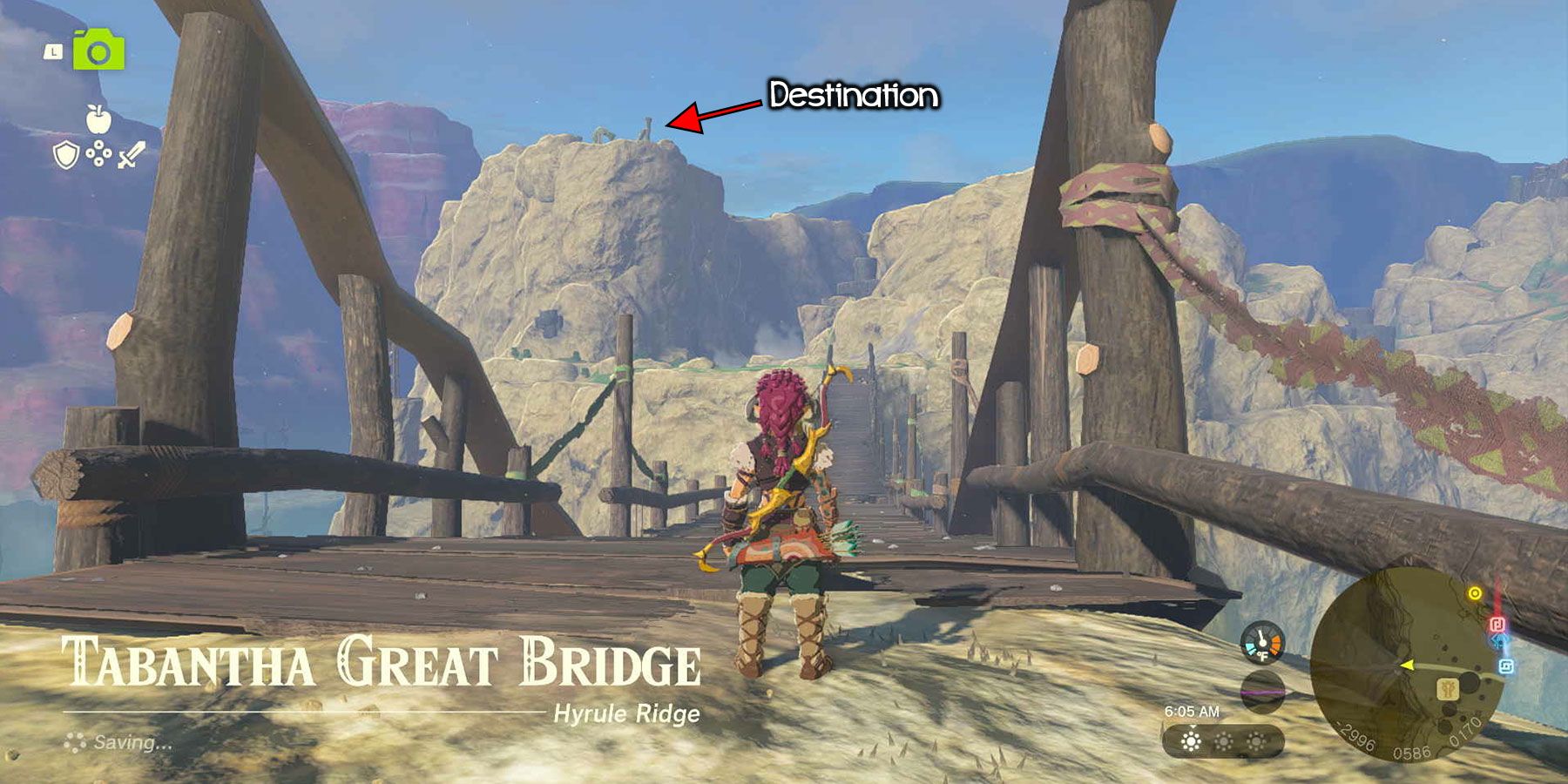 Zelda: Tears of the Kingdom - A Picture for Tabantha Bridge Stable ...