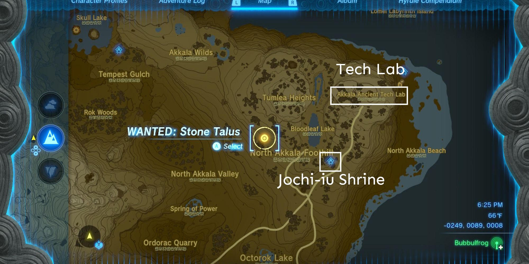 TotK-Wanted-Stone-Talus-Map