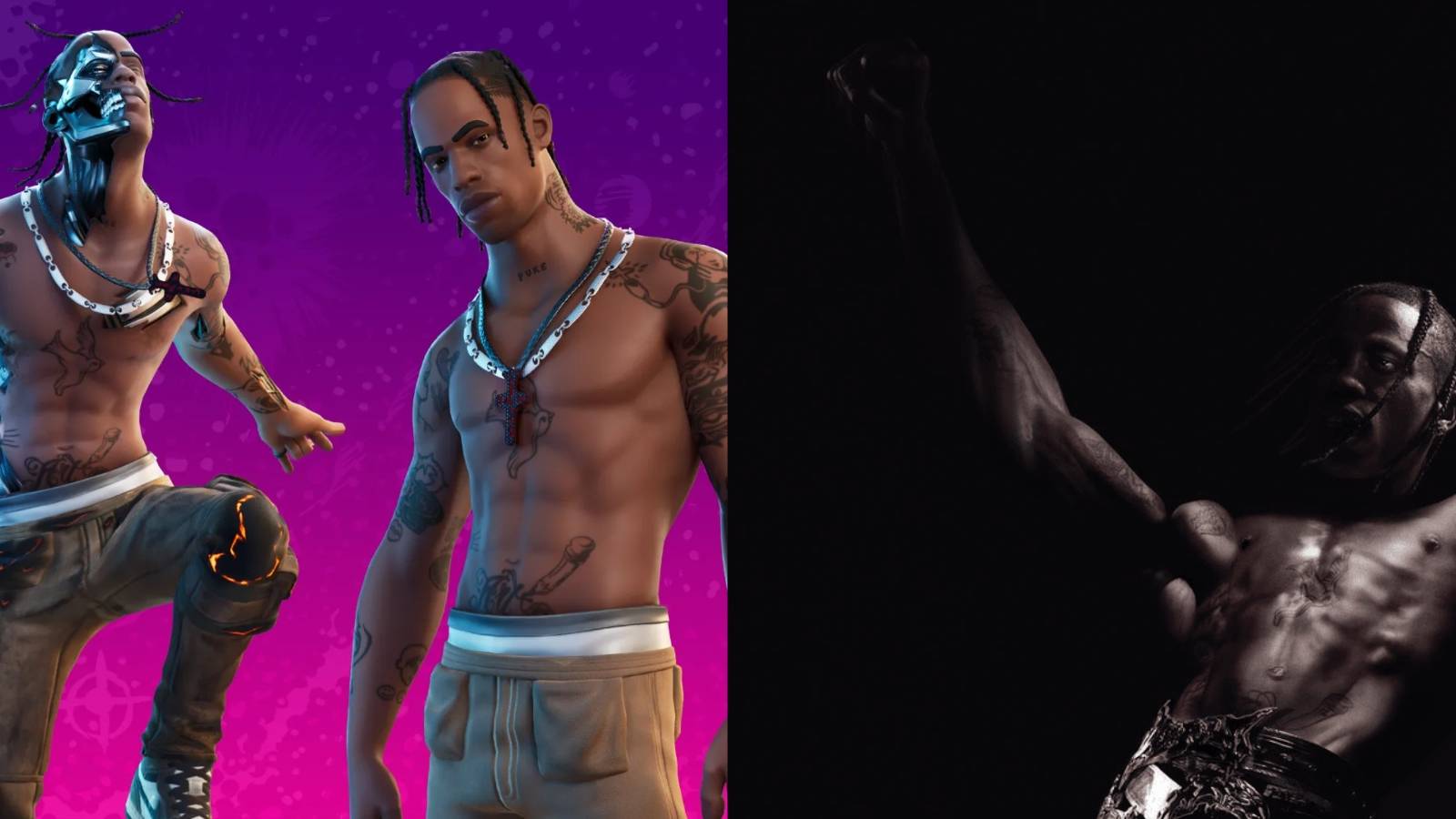 travis scott fortnite and utopia album cover