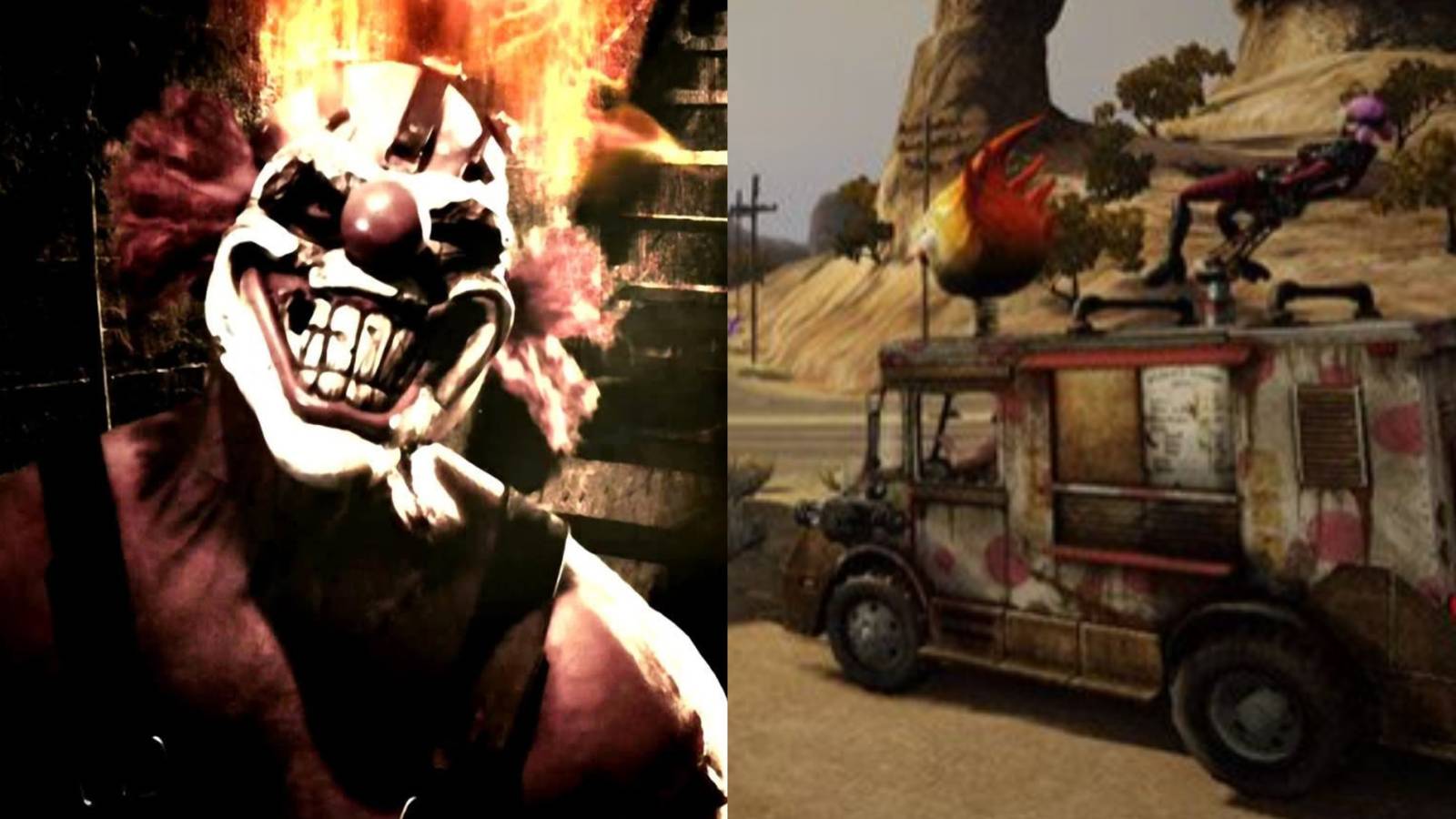 Twisted Metal - Sweet Tooth and Sweet Tooth's Ice Cream truck