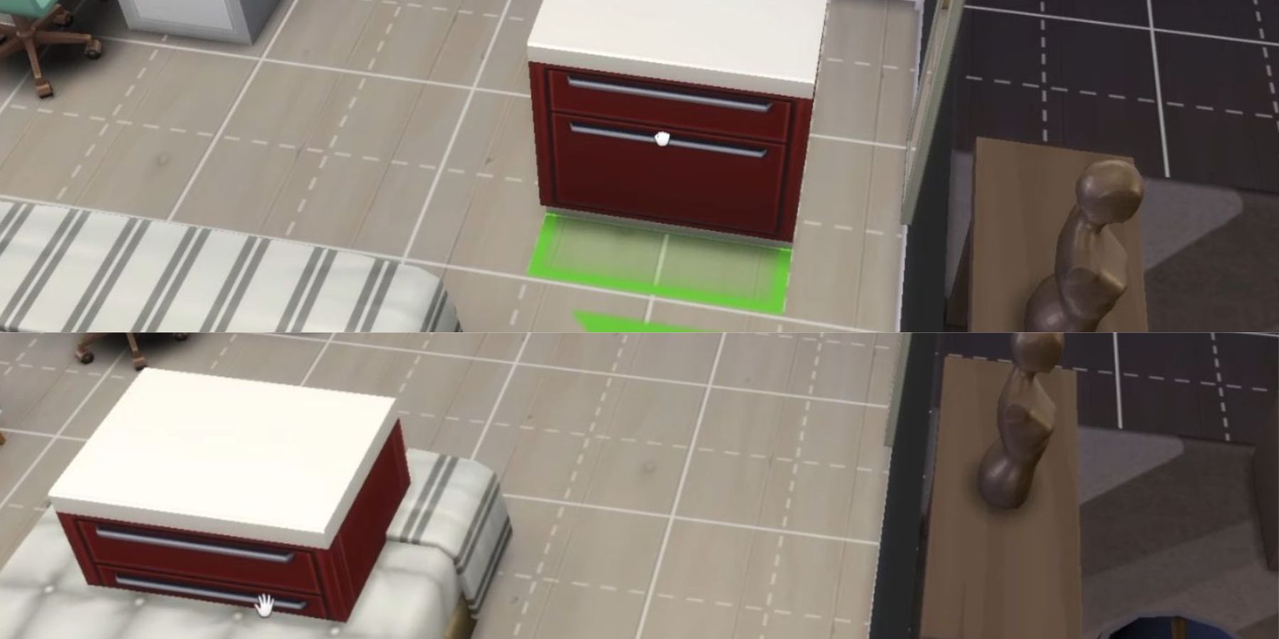 The Sims 4: How To Move Objects Up And Down?