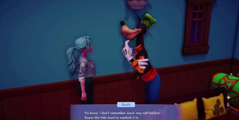 starting the mysterious wreck dreamlight valley