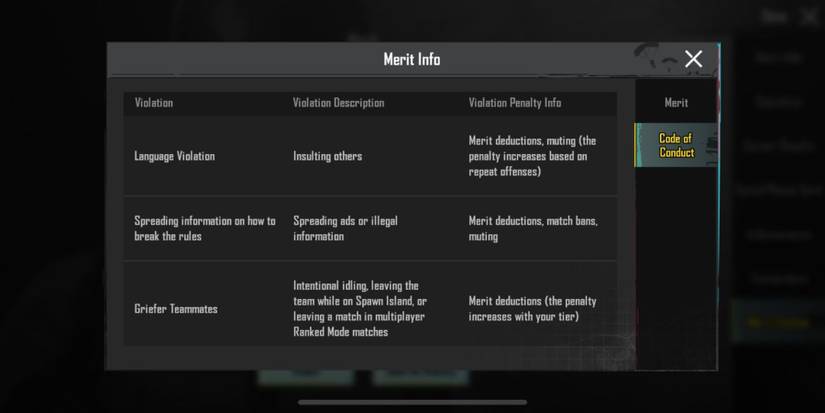 how does pubg merit system work