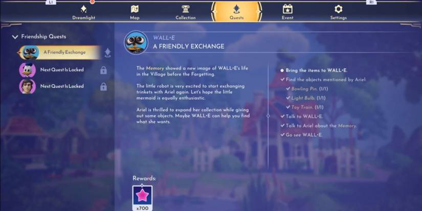 a friendly exchange quest guide dreamlight valley