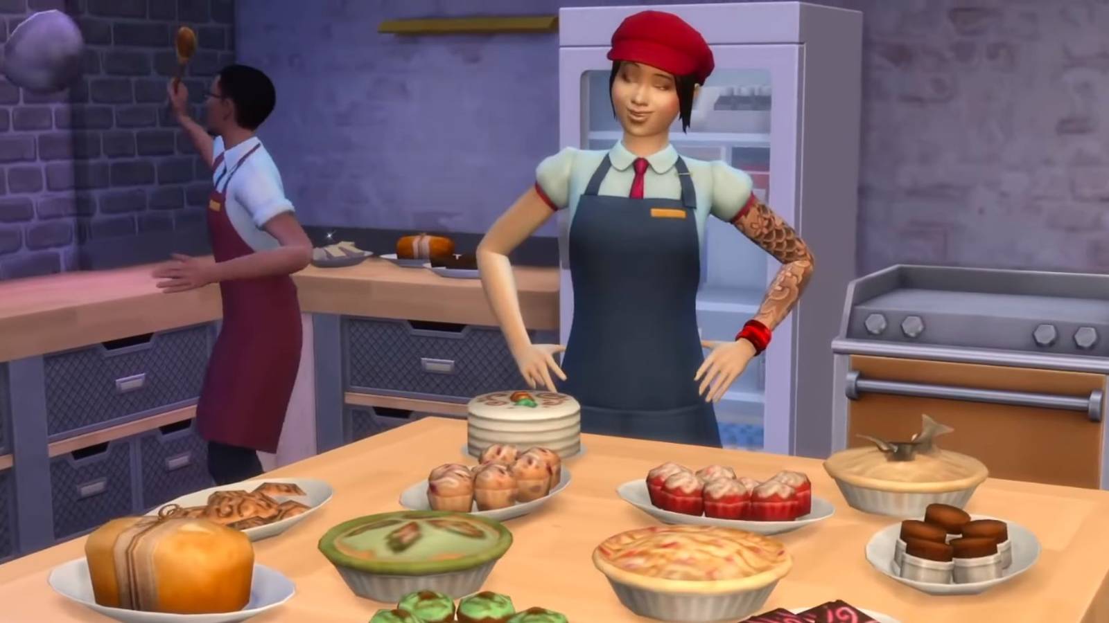 sims 4 baking skill