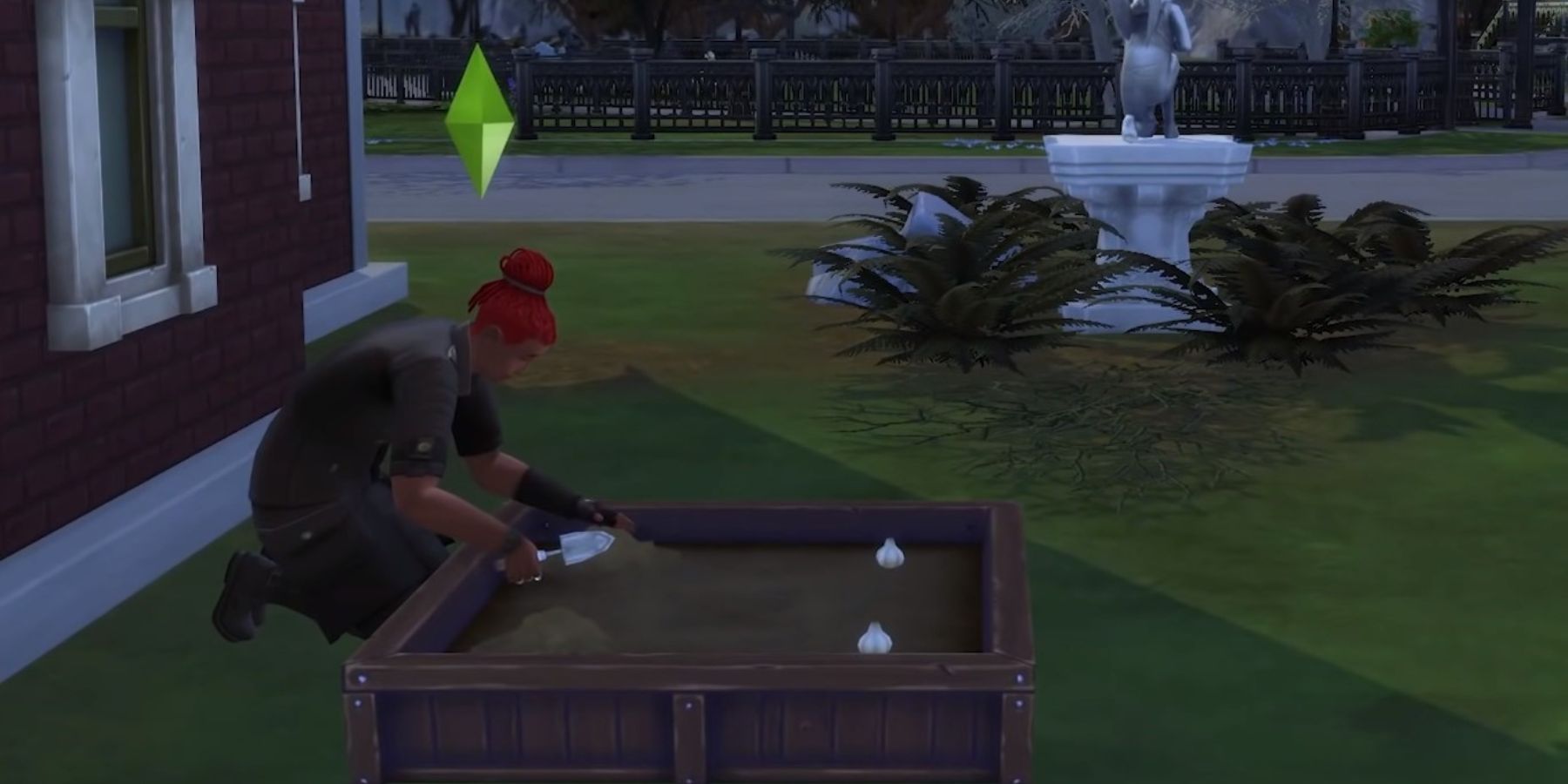 how to plant sims 4 garlic seeds