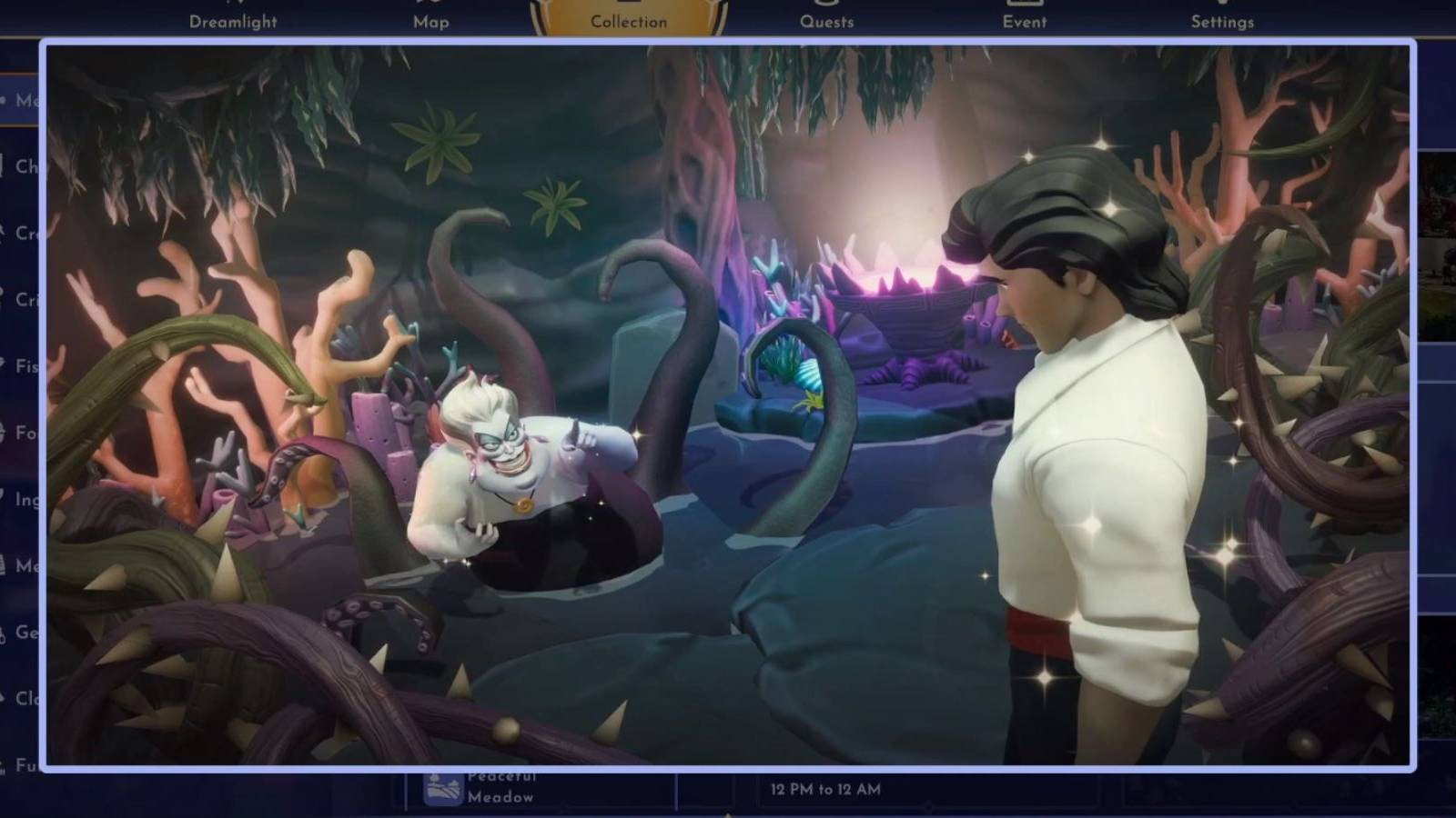 eric and ursula memory the missing prince dreamlight valley