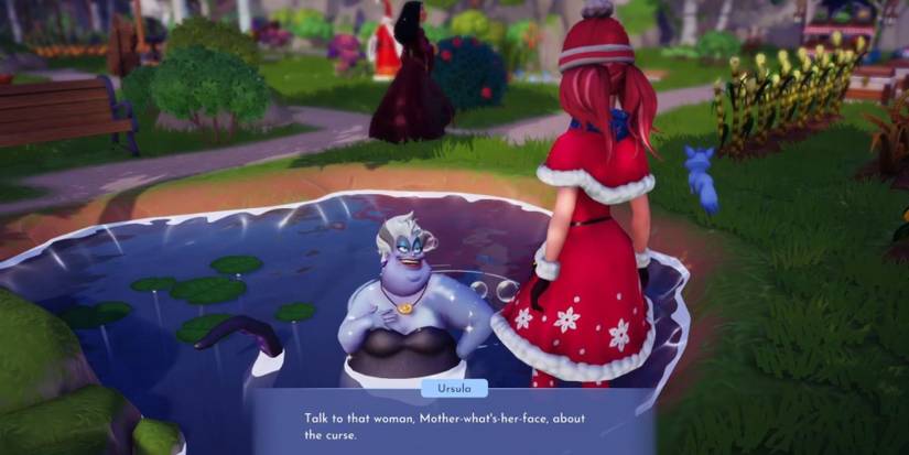 talking to ursula magic moments disney dreamlight valley
