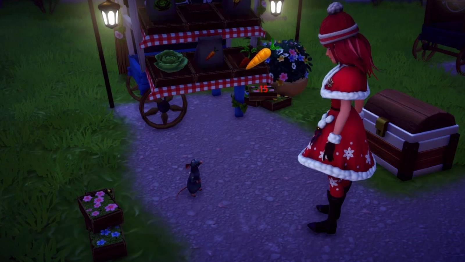 presenting remy with carrots dreamlight valley