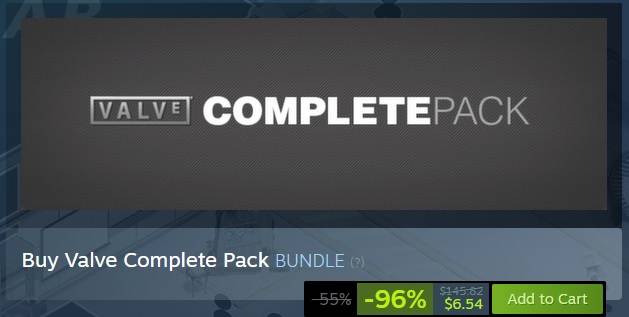valve complete pack bundle deal