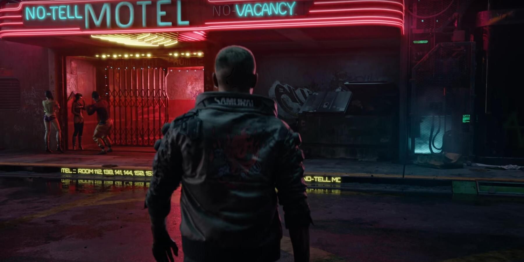 V in Night City Cyberpunk2077