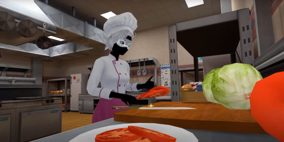 VR Chat Best Worlds Kitchen Cooks Dinner is Served