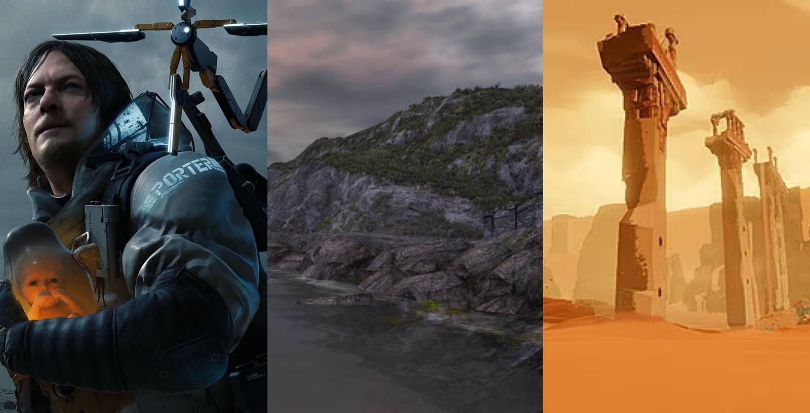 Death Stranding, Dear Esther, Journey