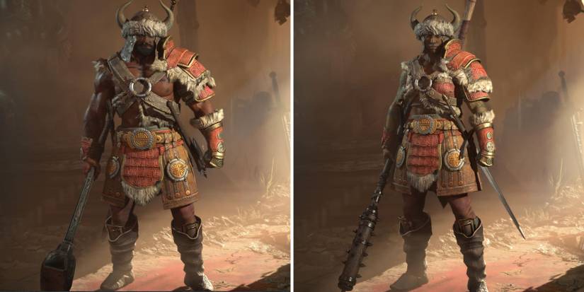 The Weathered armot set in Diablo 4