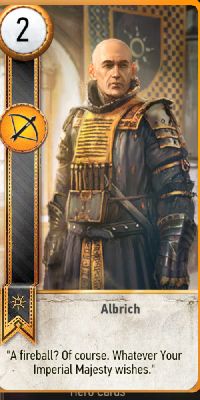 Witcher-3-Gwent-Albrich-Card