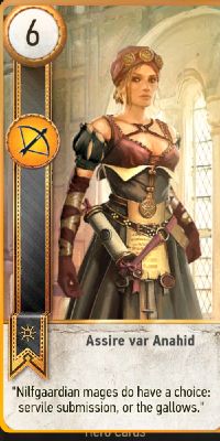 Witcher-3-Gwent-Assire-var-Anahid-Card