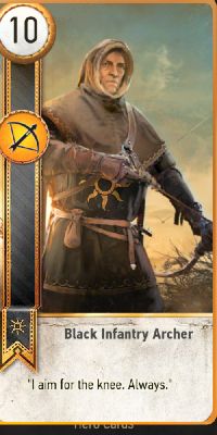 Witcher-3-Gwent-Black-Infantry-Archer-Card