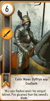 Witcher-3-Gwent-Cahir-Mawr-Card