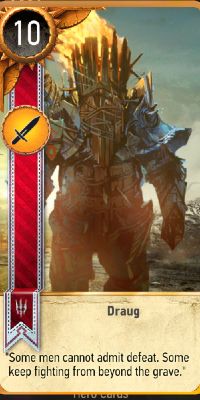 Witcher-3-Gwent-Draug-Card