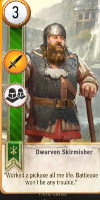 Witcher-3-Gwent-Dwarven-Skirmisher-Card