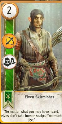 Witcher-3-Gwent-Elven-Skirmisher-2-Card