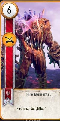 Witcher-3-Gwent-Fire-Elemental-Card