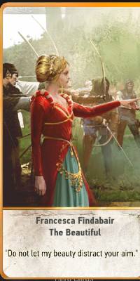 Witcher-3-Gwent-Francesca-Findabair-The-Beautiful-Leader-Card