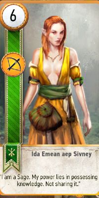 Witcher-3-Gwent-Ida-Card