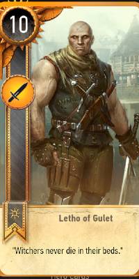 Witcher-3-Gwent-Letho-of-Gulet-Card