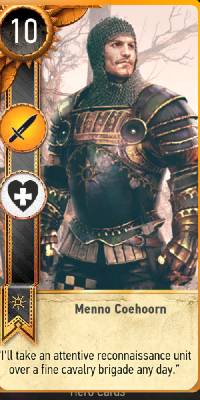 Witcher-3-Gwent-Menno-Coehoorn-Card