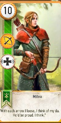Witcher-3-Gwent-Milva-Card