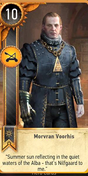 Witcher-3-Gwent-Morvran-Voorhis-Card