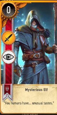 Witcher-3-Gwent-Mysterious-Elf-Card